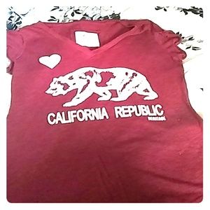 California republic heritage shirt